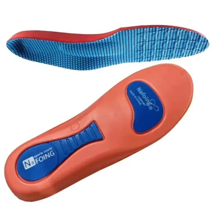 Semelles orthopédiques pour chaussures, absorption des chocs, élasticité, respirantes, pour femmes e
