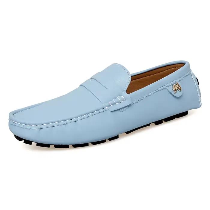 Chaussures bonnet faites à la main pour hommes, semelle souple, Style coréen paresseux, Trbottomie, 