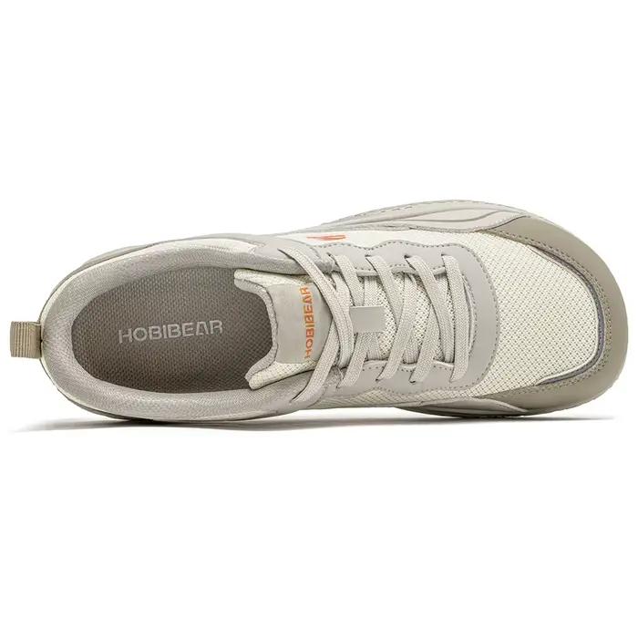 HOBIBEAR Chaussures à bout large pour hommes, baskets de marche pieds nus, chaussures de course à la