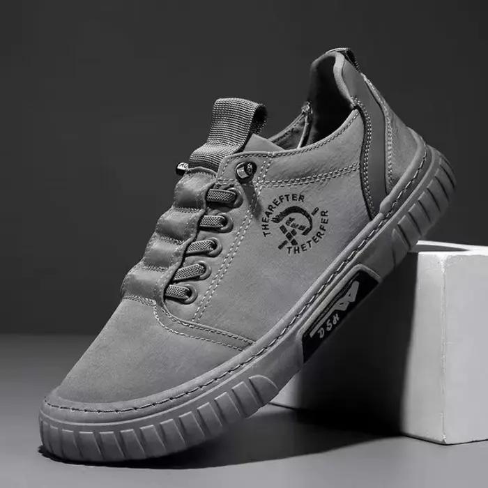 Chaussures pour hommes, mode printemps, chaussures en toile respirantes, mocassins décontractés conf