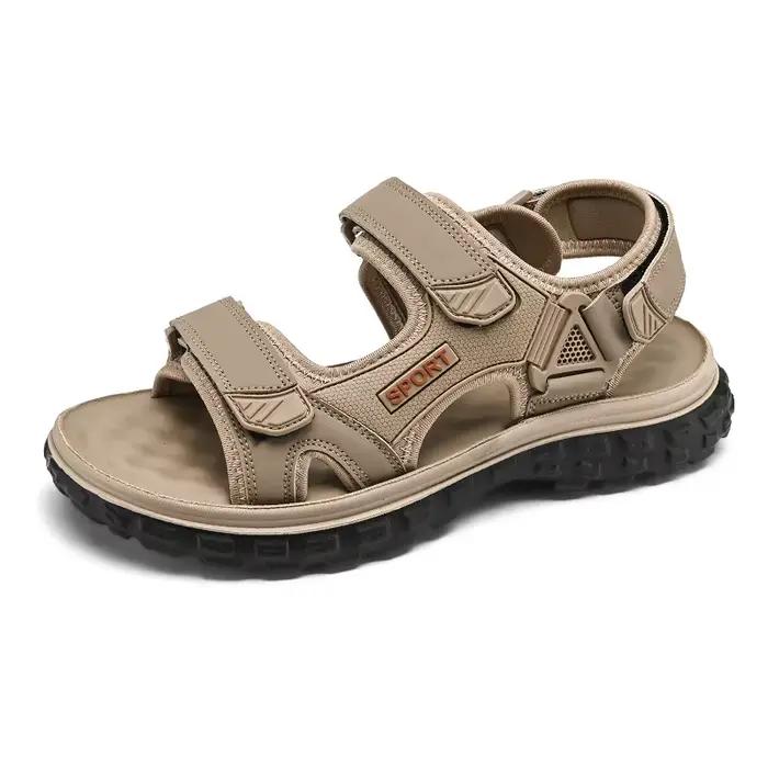 Sandales hommes mode d'été nouveau style vêtements de plein air semelle souple résistant à l'usure a