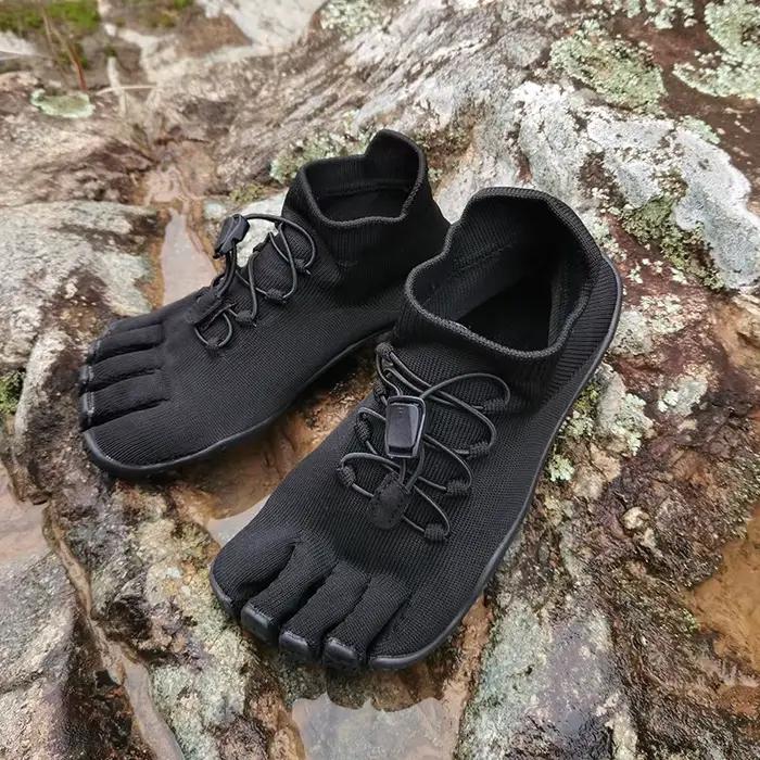 Chaussures aquatiques FiveFingers pour hommes, chaussures de pêche en eau vive légères, baskets déco