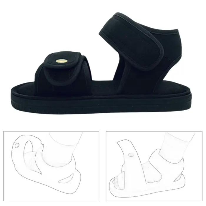 Chaussure orthopédique confortable et résistante à l'usure pour blessures au pied et stabilisation d