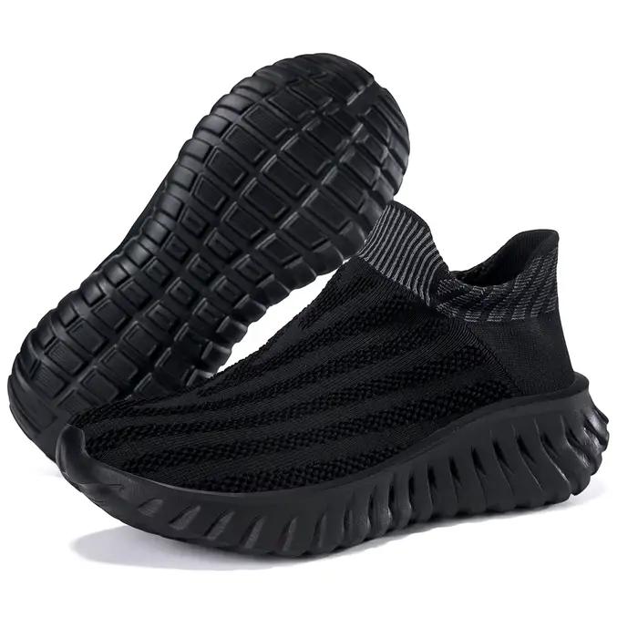 Chaussures de marche à un pied pour hommes, chaussures de course antidérapantes, chaussures respiran