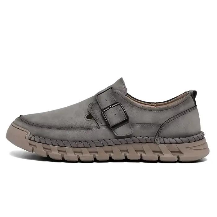 Chaussures décontractées pour hommes, confortables, avec empeigne souple, semelle élastique antidéra
