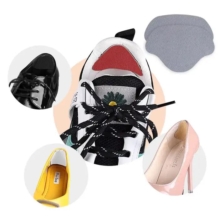 4 PCS Semelles Talon Réparation Subvention Collant Chaussures Trou Sneaker Doublé Avec Anti-Usure Ap