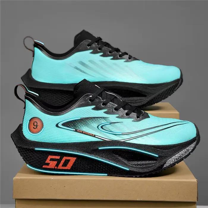 Chaussures de course à coussin d'air, baskets respirantes pour l'extérieur, chaussures de sport légè