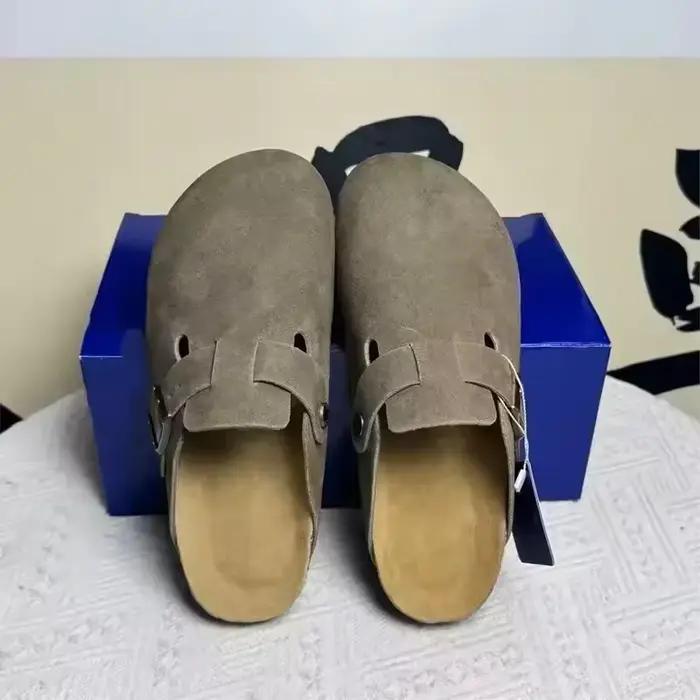 Nouvelles sandales en cuir tendance 2026 pour hommes et femmes – Chaussures de plage décontractées c