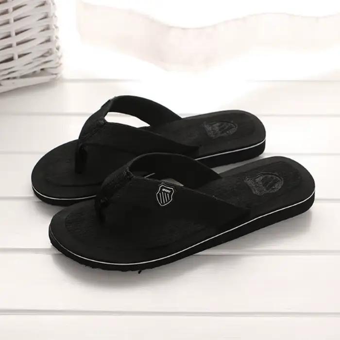 Pantoufles brûleur pour hommes, chaussures à côtés souples, jardin, chaussures de plage de sable, sa