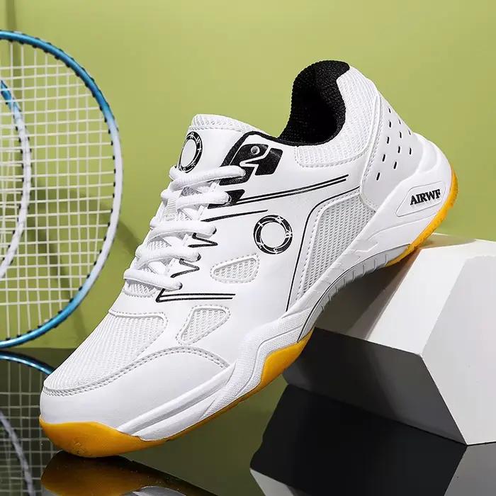 Nouvelles chaussures de badminton pour hommes, baskets d'entraînement professionnelles, chaussures d