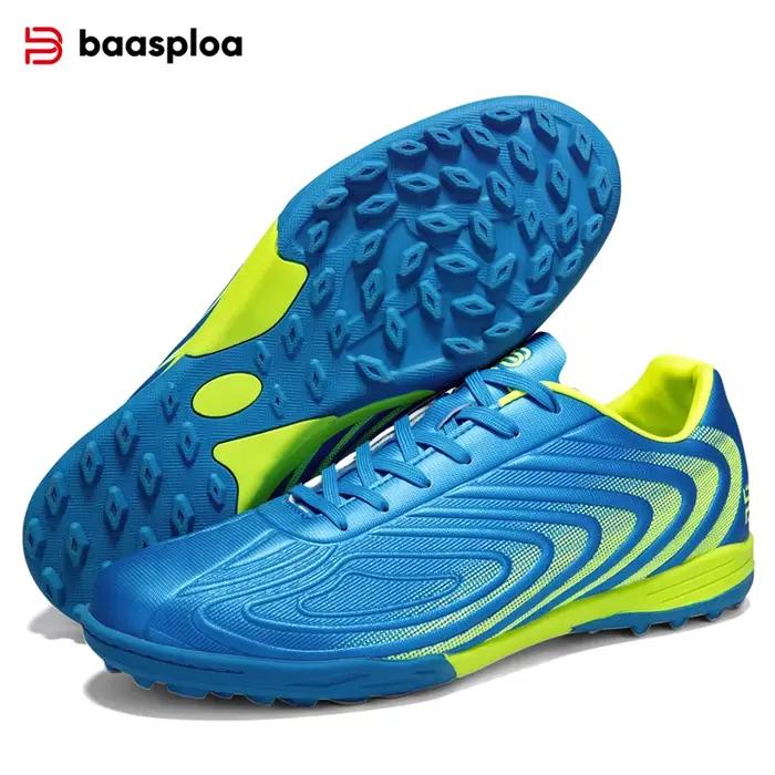 Baasploa – chaussures de Football pour hommes, confortables, légères, pour entraînement sur gazon, n