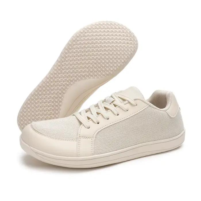 Chaussures pieds nus à bout large pour hommes et femmes, baskets respirantes pour course en plein ai