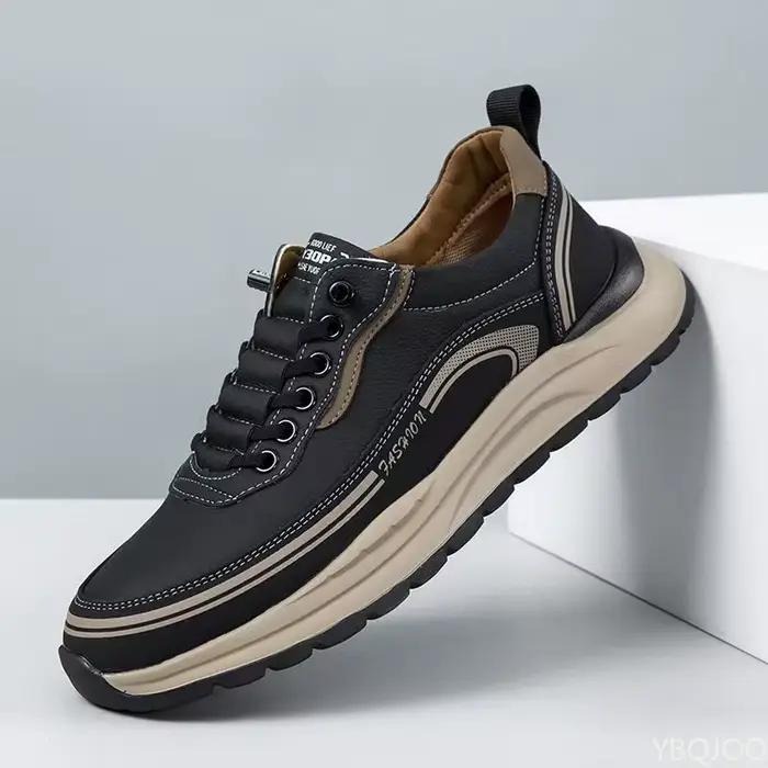 Baskets de luxe pour hommes, chaussures polyvalentes antidérapantes, tendance, chaussures de randonn