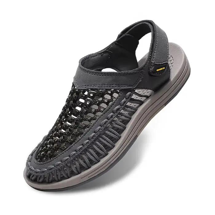 Été nouvelles sandales hommes marque concepteur mode décontracté en plein air cuissardes grande tail