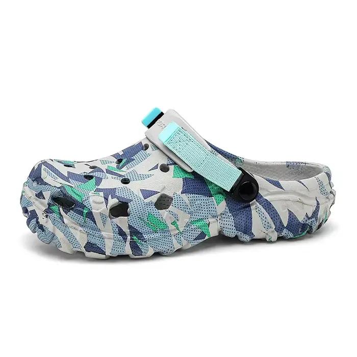 Nouveaux sabots pour hommes pantoufles sandale hommes chaussures de jardin sandales de Camouflage pl