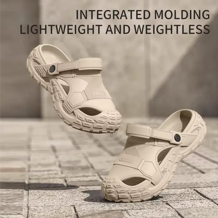 Chaussures sabots portables d'été pour hommes, sandales antidérapantes, respirantes, résistantes aux