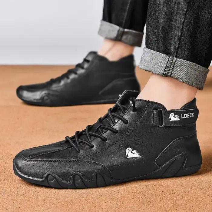 Baskets montantes imperméables pour hommes