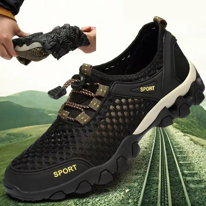 Nouvelles chaussures de sport pour hommes, style coréen, respirantes, confortables et durables pour l'été, idéales pour les activités outdoor et les balades en ville