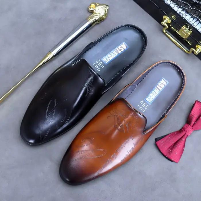 Mocassins de Luxe en Cuir group pour Homme