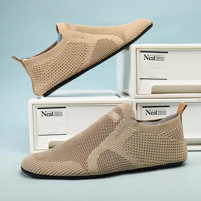 MAEDEF été nouveau confortable décontracté chaussures pour hommes mode semelle souple respirant extérieur chaussures plates pour hommes baskets légères
