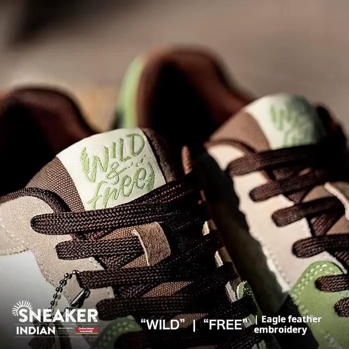 Sneakers plateforme rétro pour hommes