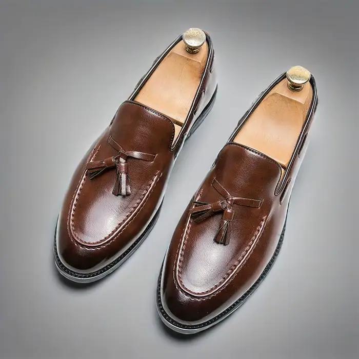 Brogues chaussures hommes de haute qualité