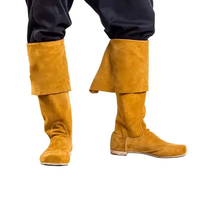Bottes longues médiévales Viking Pirate