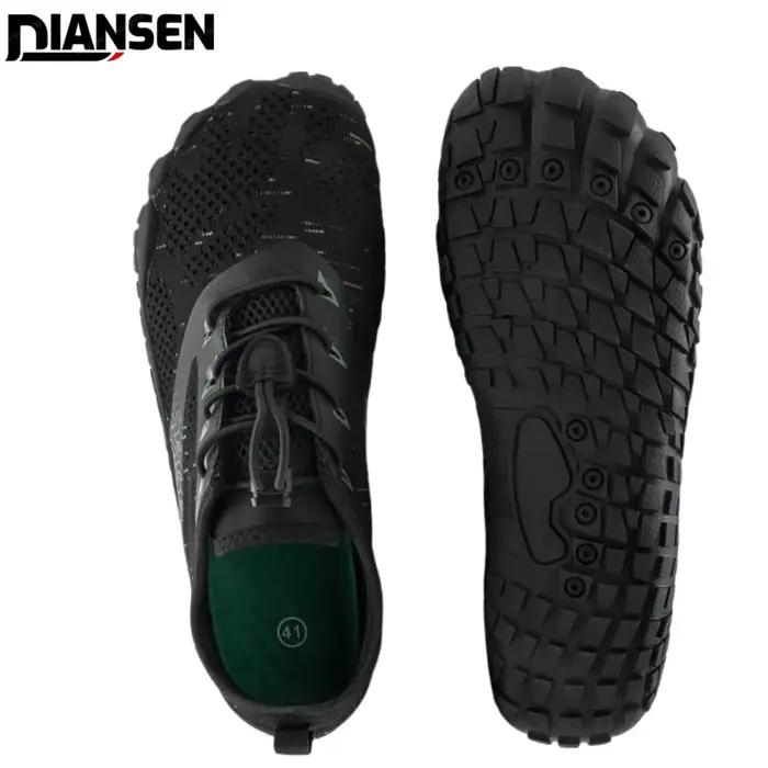 Chaussures à bout large zéro pieds nus pour hommes