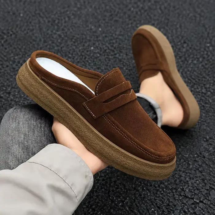 Mocassins d'été plats pour homme