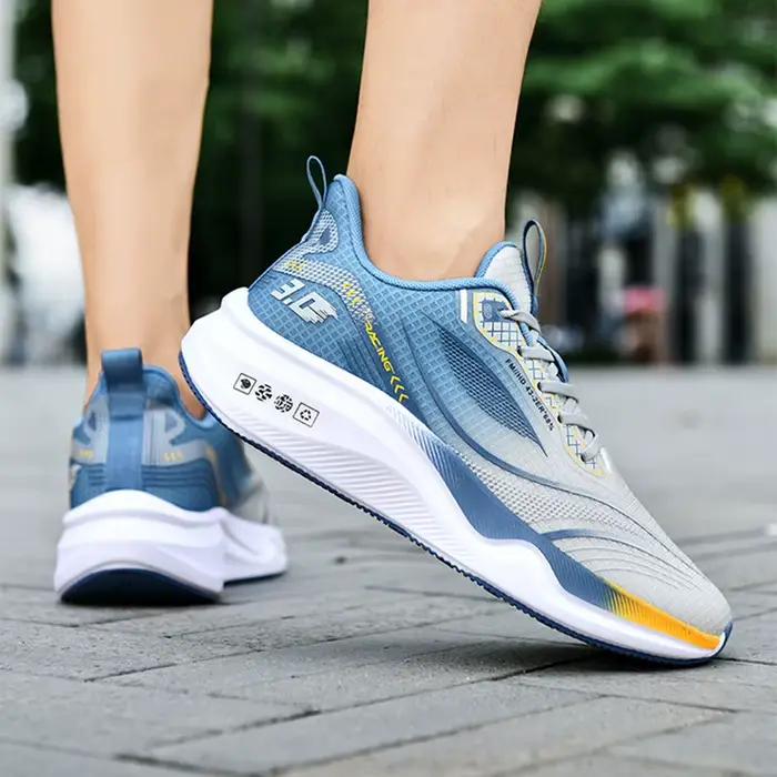 Chaussures de Sport à Semelles Souples Hommes Confortables Anti-Dérapantes pour Course et Loisirs Occasions Spéciales
