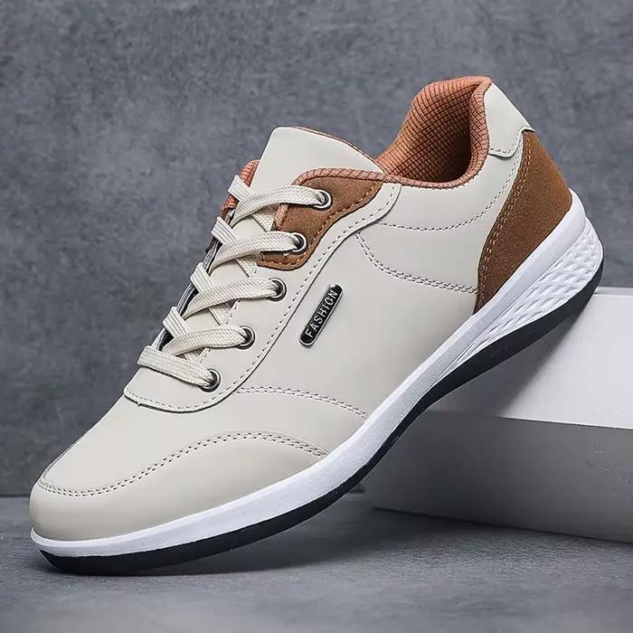 Nouvelles Chaussures de Sport 2026 en Cuir Imperméables Décontractées Antidérapantes à Absorption des Chocs pour Hommes Occasions Spéciales Course et Tennis
