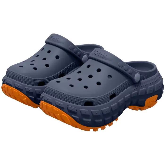 Sandales pour hommes à semelles épaisses et perforées, nouvelle tendance estivale, antidérapantes, résistantes à l'usure et inodores, idéales pour la conduite.