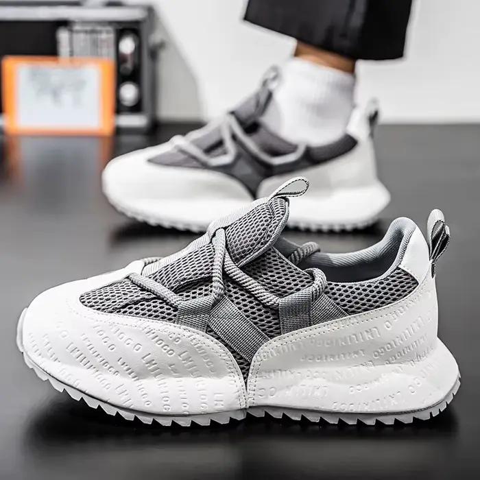 Nouvelles chaussures pour hommes baskets respirantes Composite respirant Seiko supérieur épaissi antidérapant résistant à l'usure semelles chaussure nouveau modèle