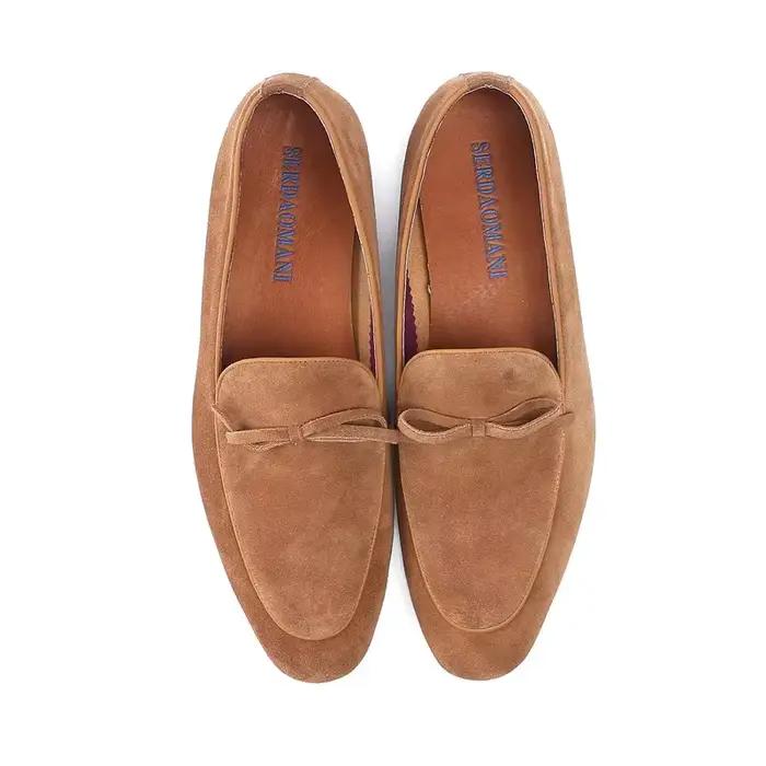 Chaussures paresseuses à une jambe pour hommes