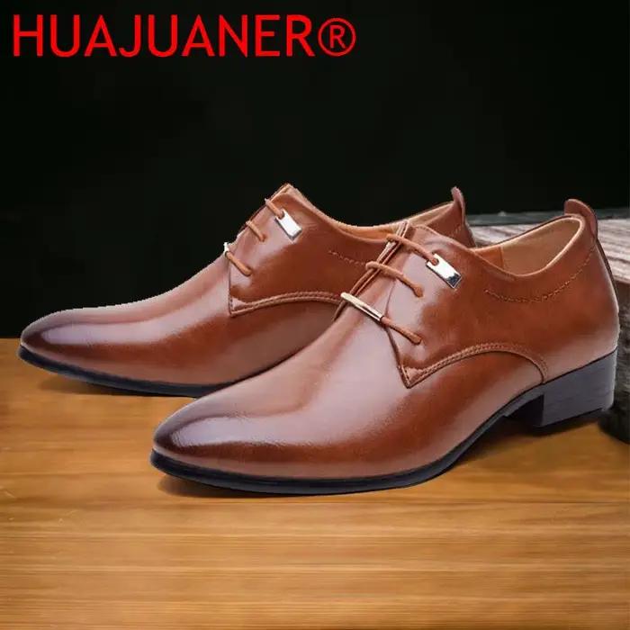 Mocassins en cuir Oxford pour hommes
