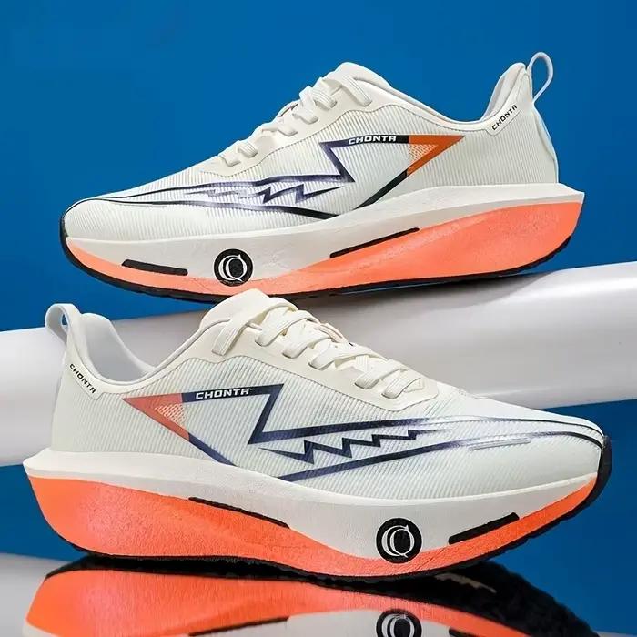 Chaussures de course décontractées et confortables pour hommes - Tige en tissu respirant