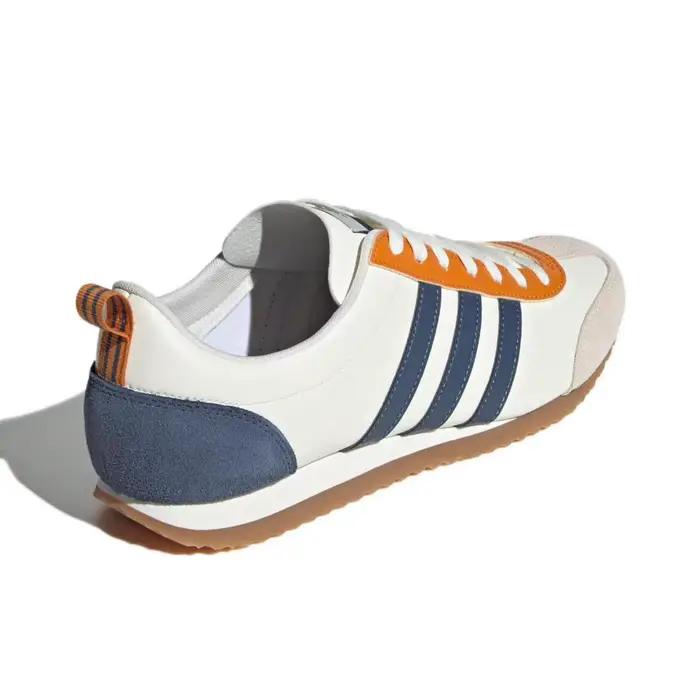 T-shirt d'entraînement Adidas VS JOG 2.0 pour hommes et femmes, classique, léger, résistant à l'usure, antidérapant, thermique, absorbant les chocs, avec semelle en caoutchouc et semelle intérieure en EVA, adapté pour le yoga, le skateboarding et autres sports, disponible en plusieurs couleurs et ta