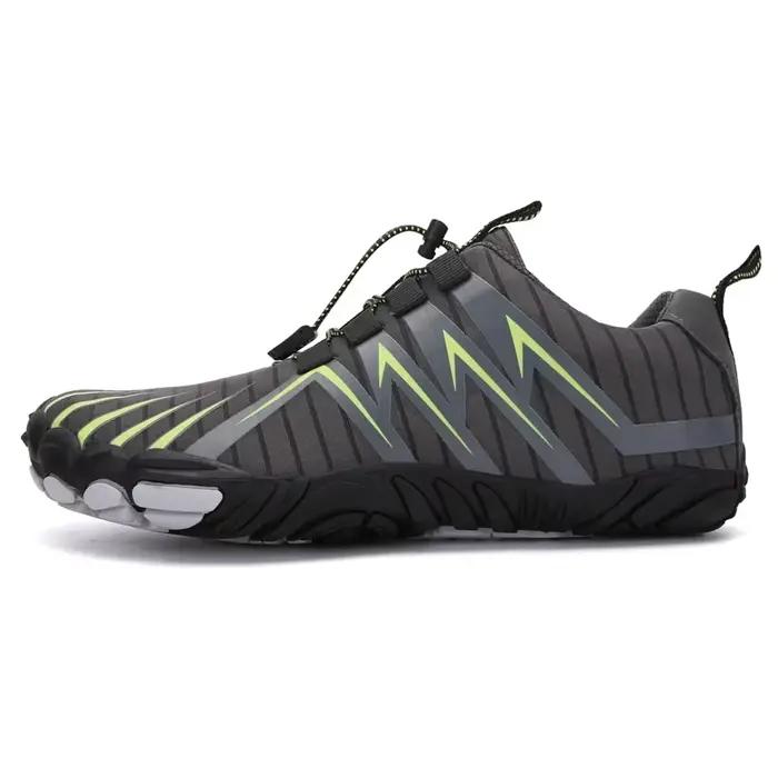 Chaussures de randonnée SOVIMIVOS unisexes en polyester tissu extensible bande élastique caoutchouc semelle occasion plage randonnée urbaine cadeau polyvalent