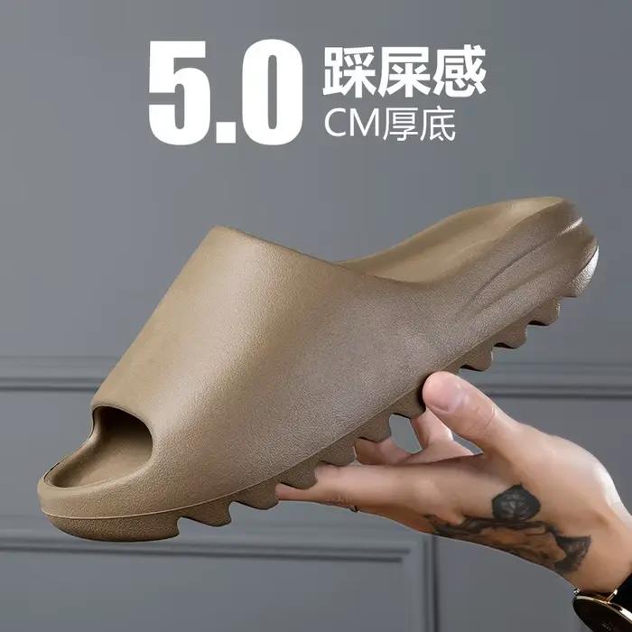 Eva Pantoufles en noix de coco : chaussures d'extérieur à semelles épaisses de très haute qualité avec une sensation confortable lors de marcher sur les fées