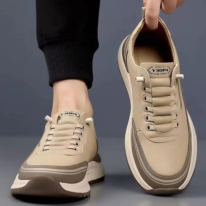 Chaussures décontractées basses confortables et tendance pour hommes – Nouveau style printemps-automne