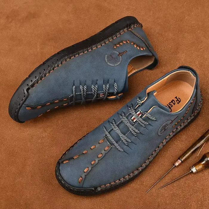 Chaussures en cuir faites à la main pour hommes