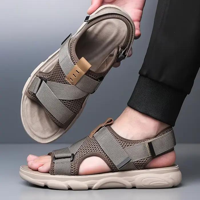 YRZL sandales doux confortable antidérapant hommes chaussures de haute qualité plage