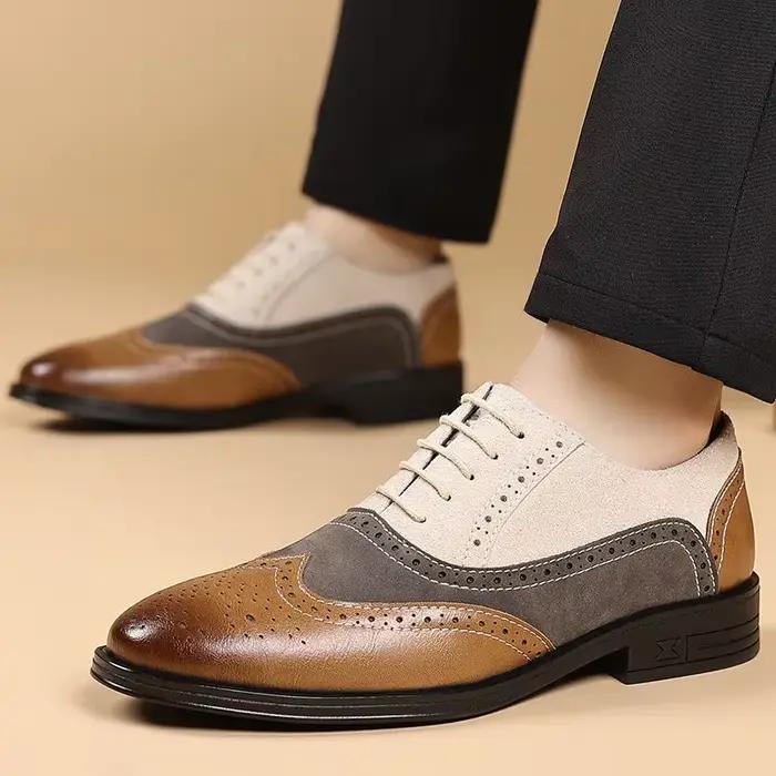 Chaussures habillées décontractées pour hommes