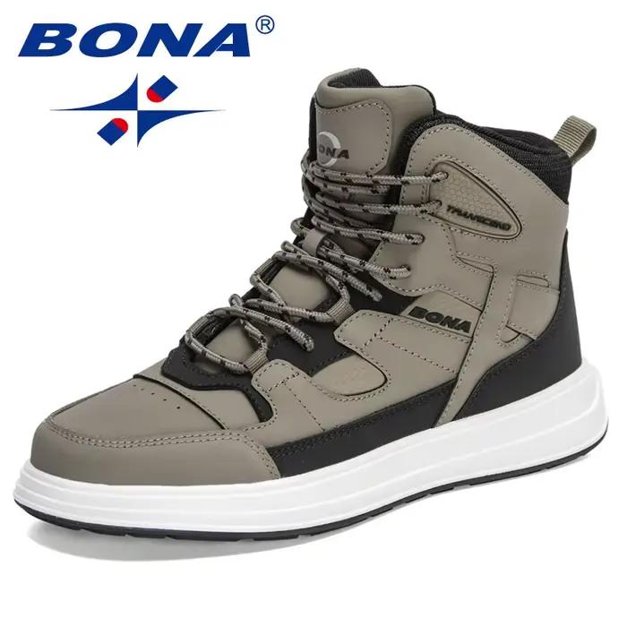 Baskets montantes coordonnantes pour hommes