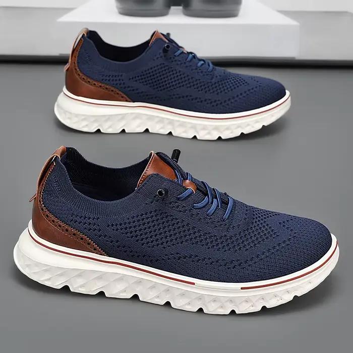 Chaussures décontractées homme printemps automne baskets respirantes et légères pour randonnées et promenades urbaines
