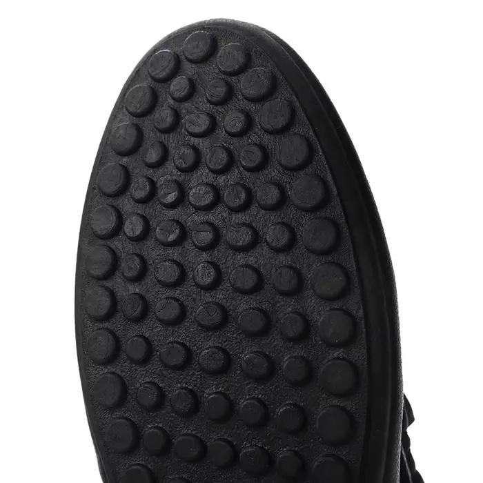 Chaussures décontractées en cuir pour homme, mocassins bout carré, design rétro, confort optimal pour les occasions décontractées et cadeaux spéciaux
