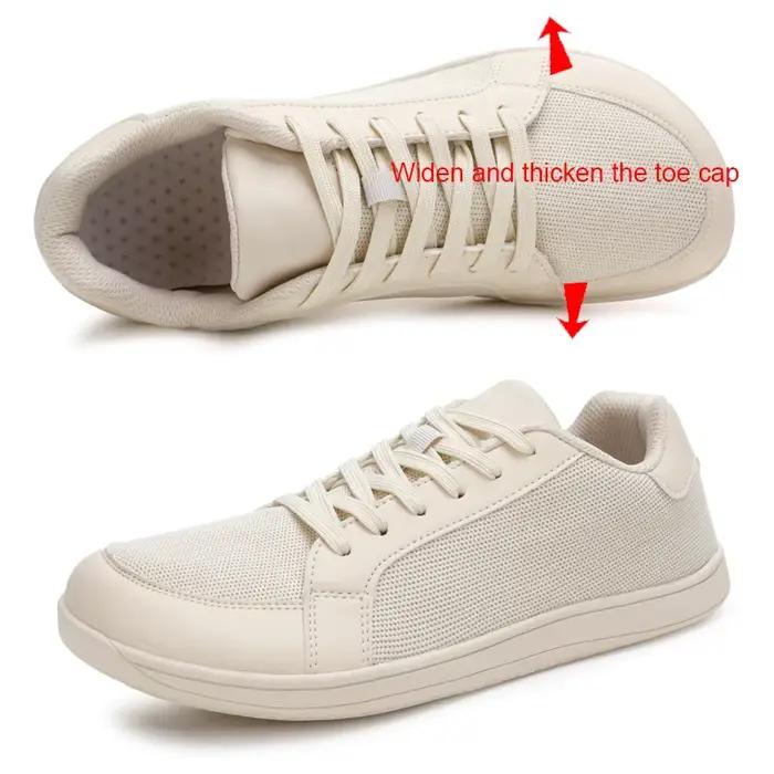 Chaussures pieds nus à bout large pour hommes et femmes, baskets respirantes pour course en plein air, minimalistes, unisexes