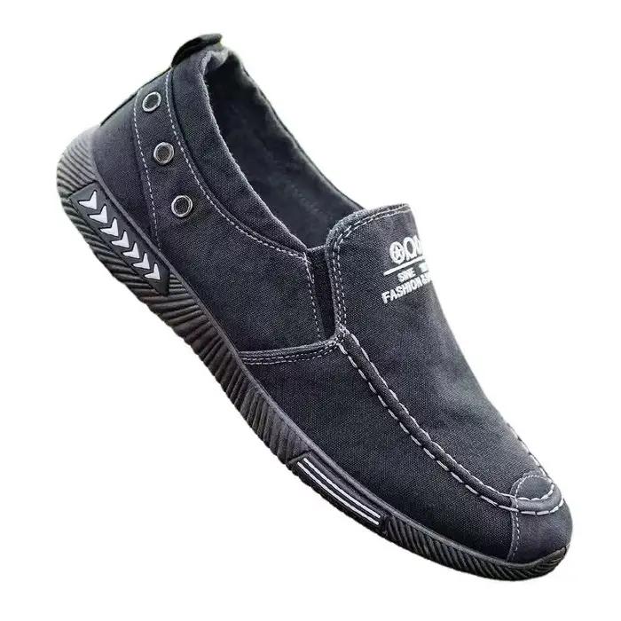 Chaussures en toile denim pour hommes