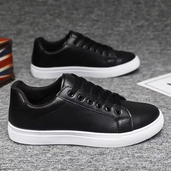 Chaussures décontractées noires pour hommes