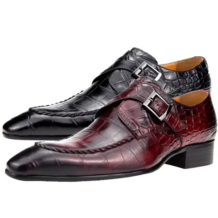 Oxford-Chaussures en Cuir de Vache group pour Homme